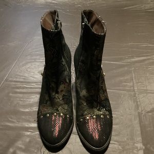 Socofy ladies ankle boot zip up 40 EU